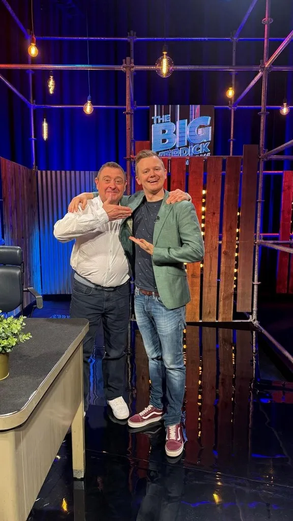 Danny Walschaers voor het eerst op TV