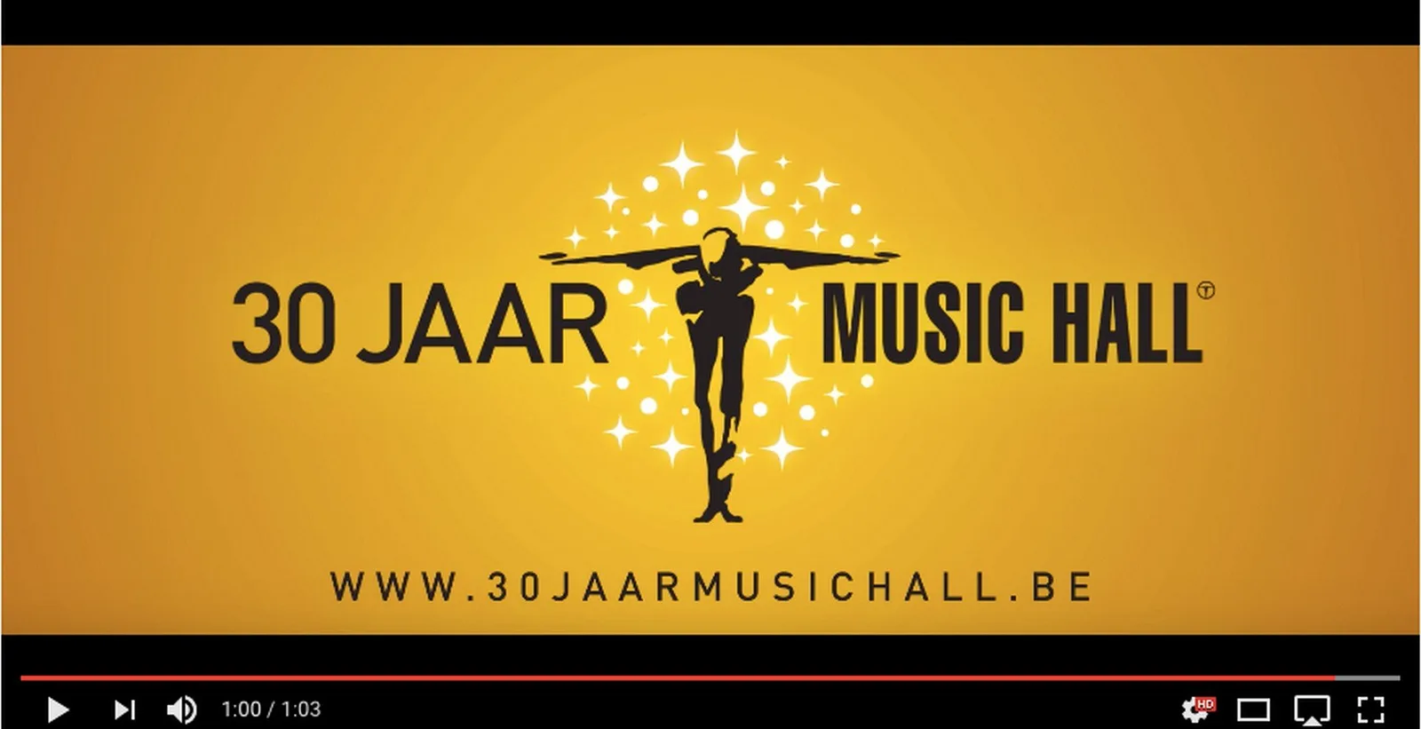 Logo Music Hall 30 jaar