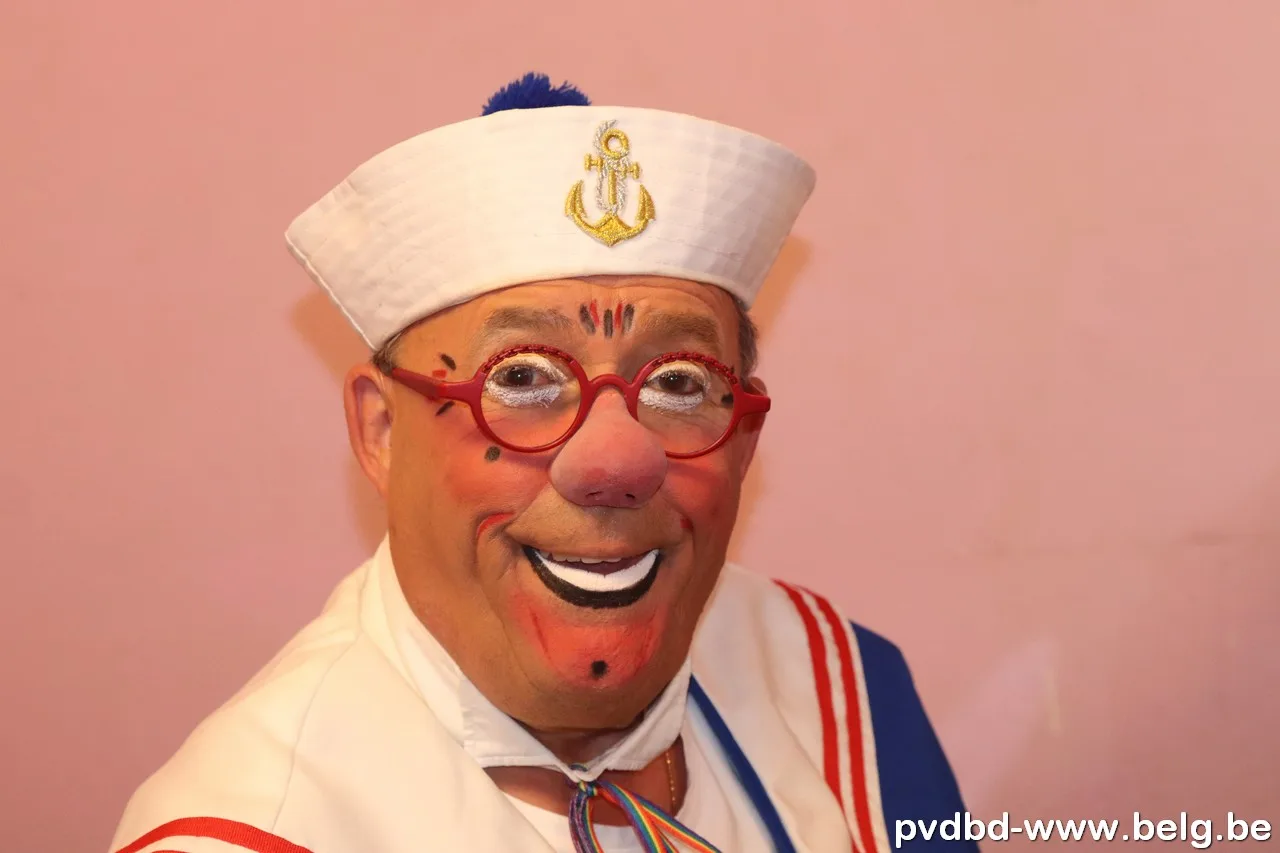 Clown Rocky te gast in Floreal in Blankenberge