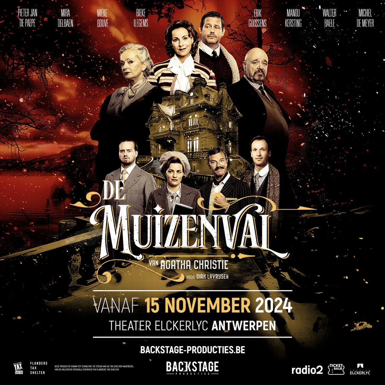 De muizenval, een klassieker met Vlaamse topcast.