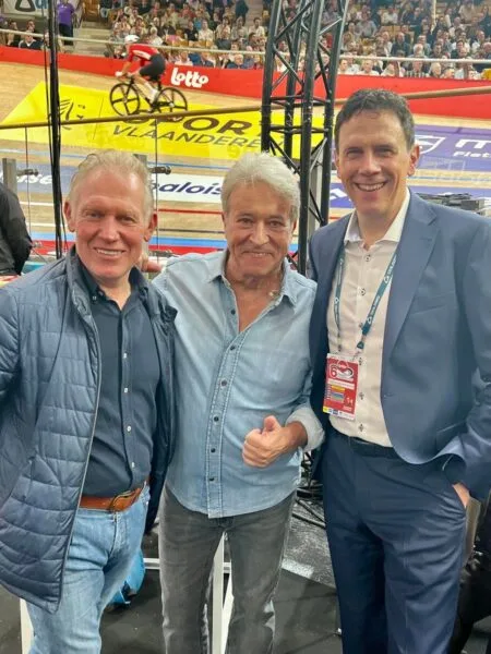 Garry Hagger, Etienne De Wilde en Christophe Impens Gentse zesdaagtse