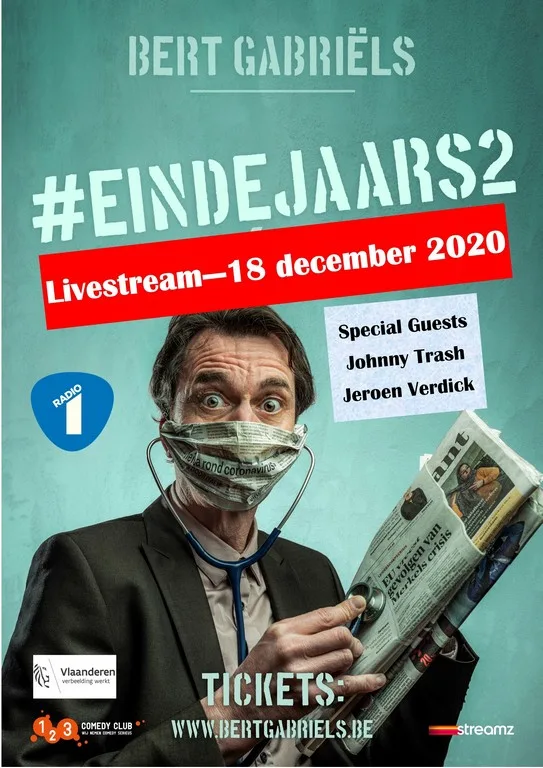 Bert Gabriëls streamt zijn 2de #Eindejaars