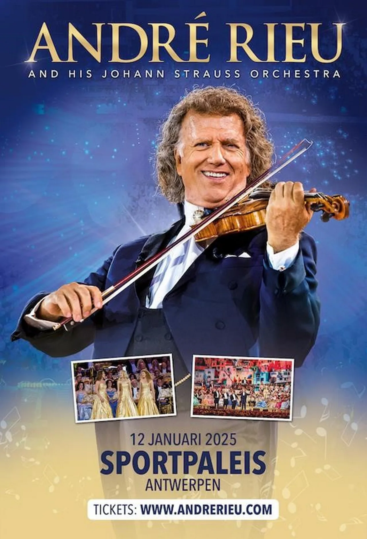 André Rieu keert op 12 januari 2025 terug