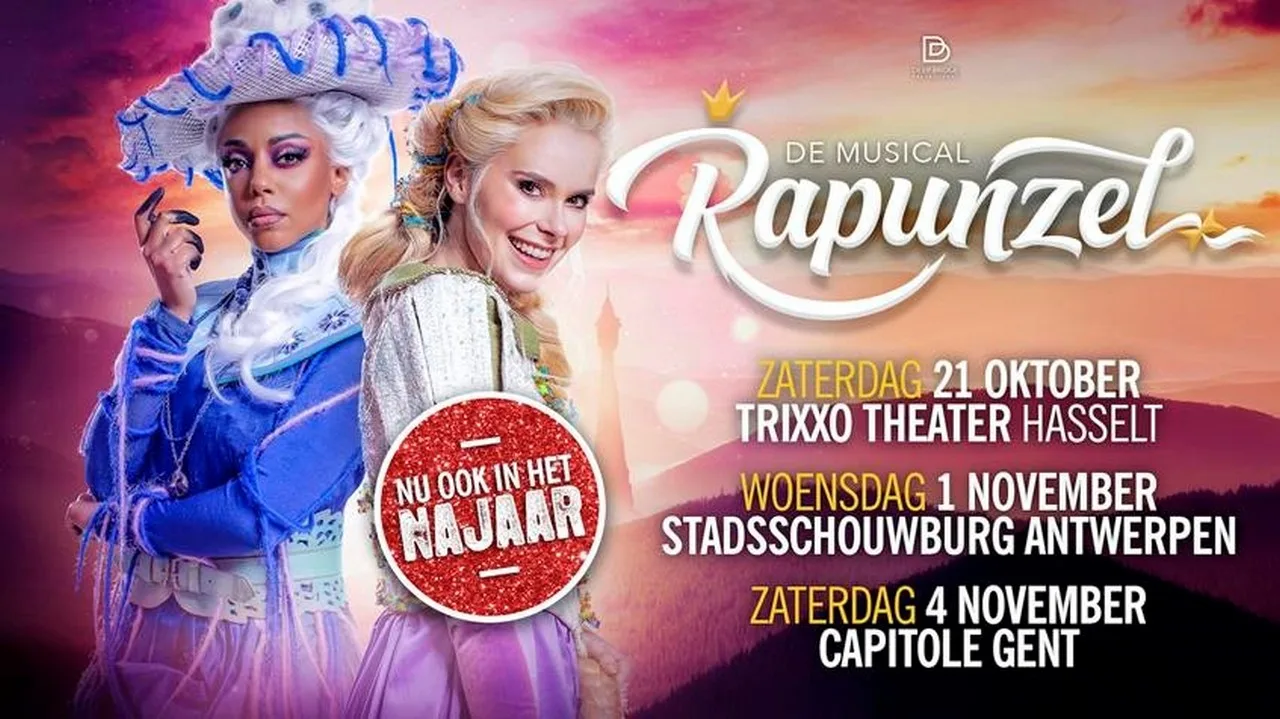 Rapunzel ook dit najaar op de planken