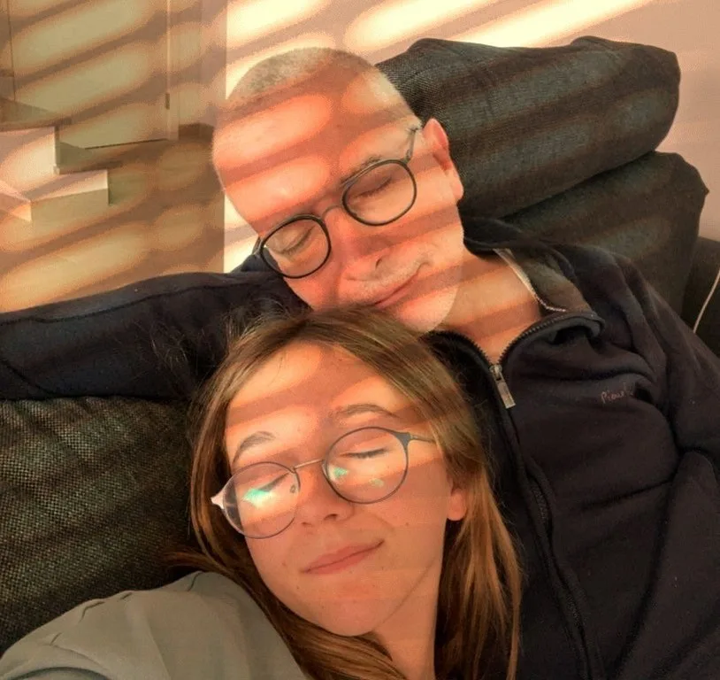 Bob Savenberg en dochter Jade