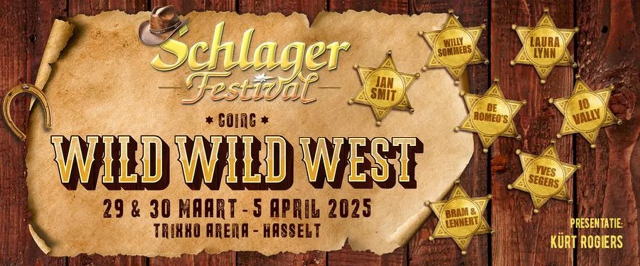 ‘Wild Wild West-editie van Het Schlagerfestival