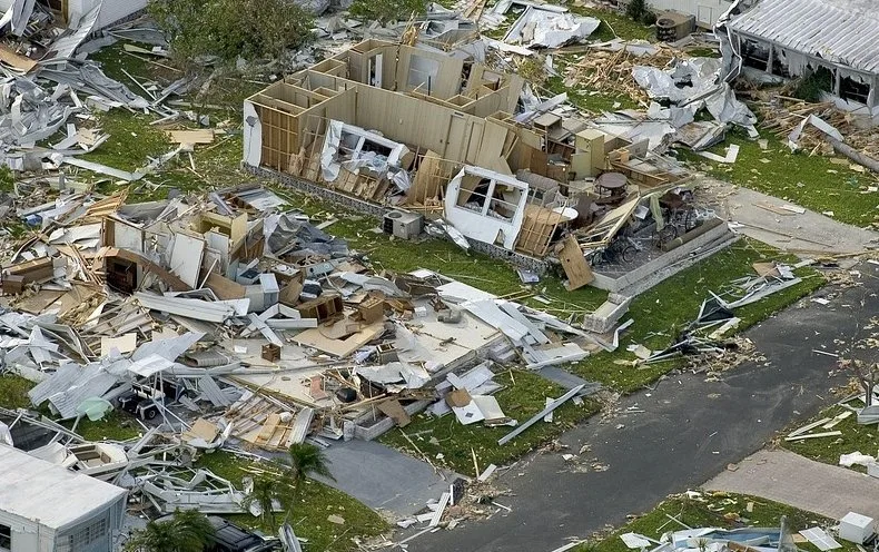 Situatie na doortocht orkaan Irma