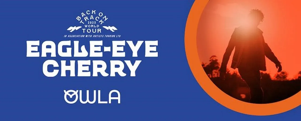 Eagle-Eye Cherry strijkt met ‘Back On Track’-tour neer in Owla Brugge