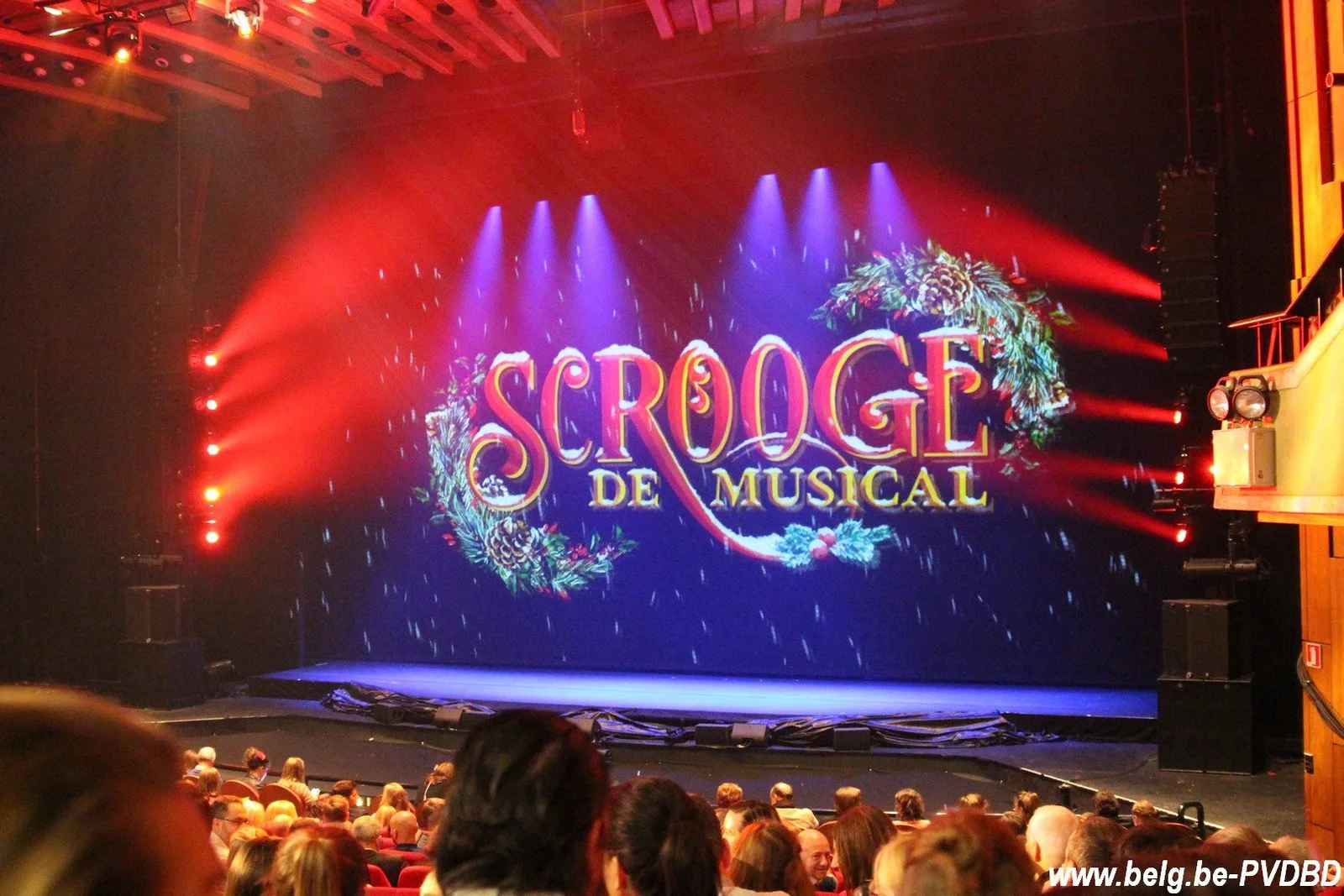 Scrooge in Premiére in de Stadsschouwburg van Antwerpen