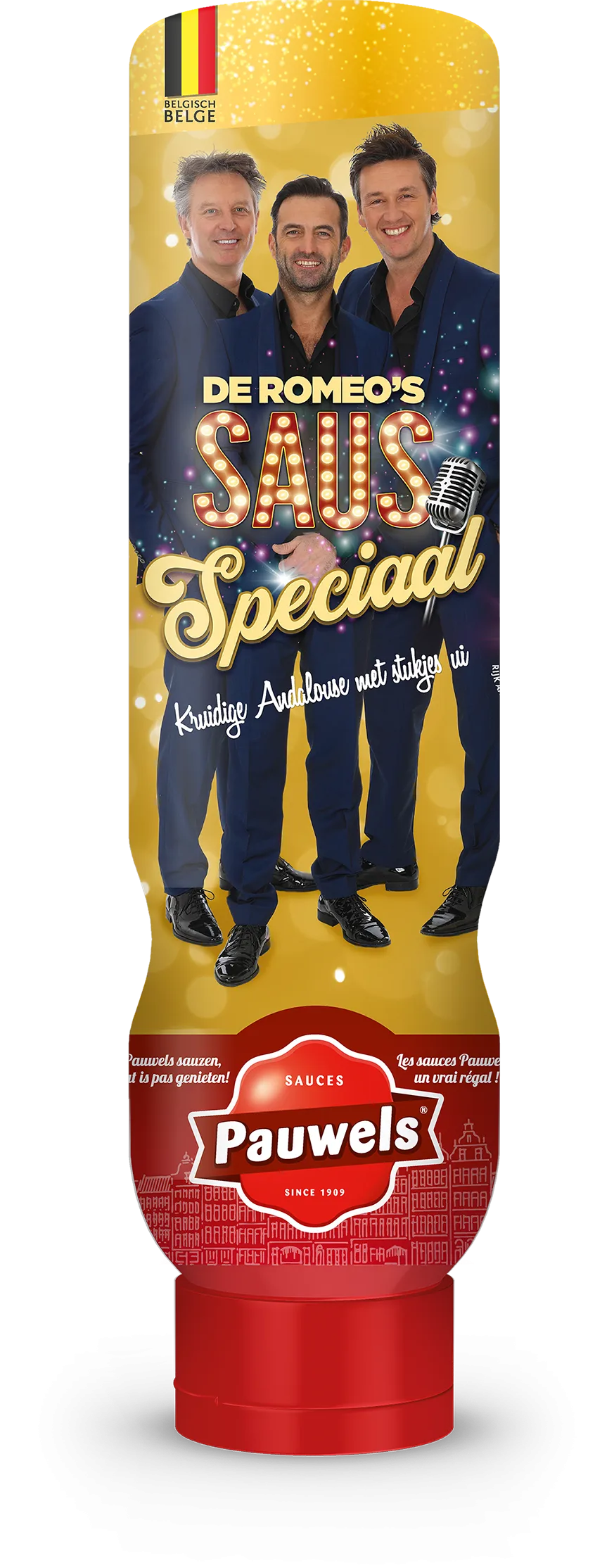 Na de Frikandel XXL lanceren De Romeo’s en Pauwels Sauzen nu een nieuwe frituursaus.
