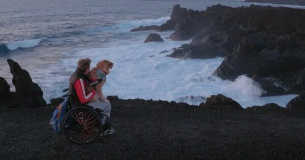 Marieke Vervoort op de rotsen