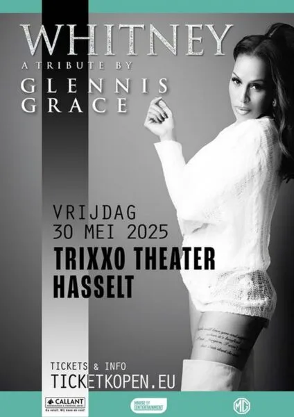 Glennis Grace Withney Tribute Trixxo Theater hasselt