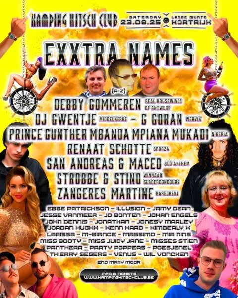 Kamping Kitch Club Extra Names