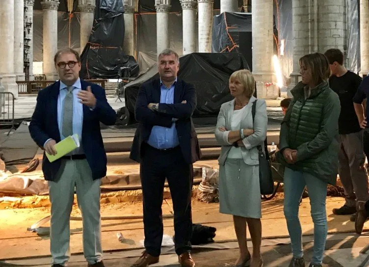 Archeologische rondleiding in Sint-Martinuskerk te Aalst