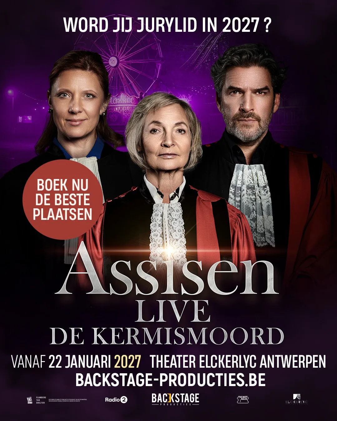 ASSISEN LIVE – DE KERMISMOORD vanaf 2027 in het Theater