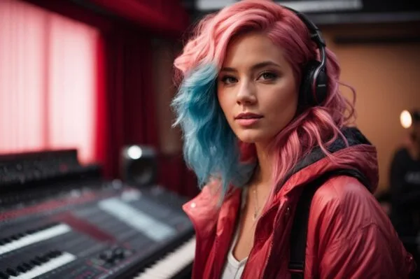 Marcy Cortega voor klavier