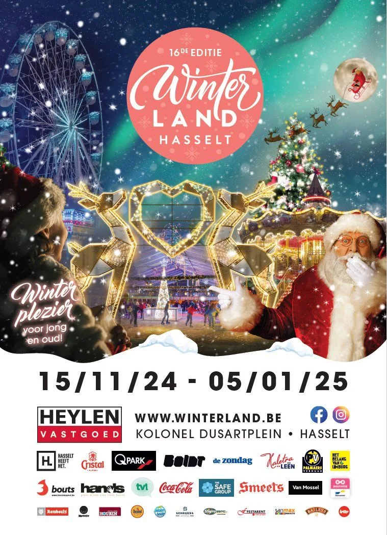 Winterland Hasselt opent vrijdagavond met Zillertaler Sander, Wim Soutaer en DJ Rikky
