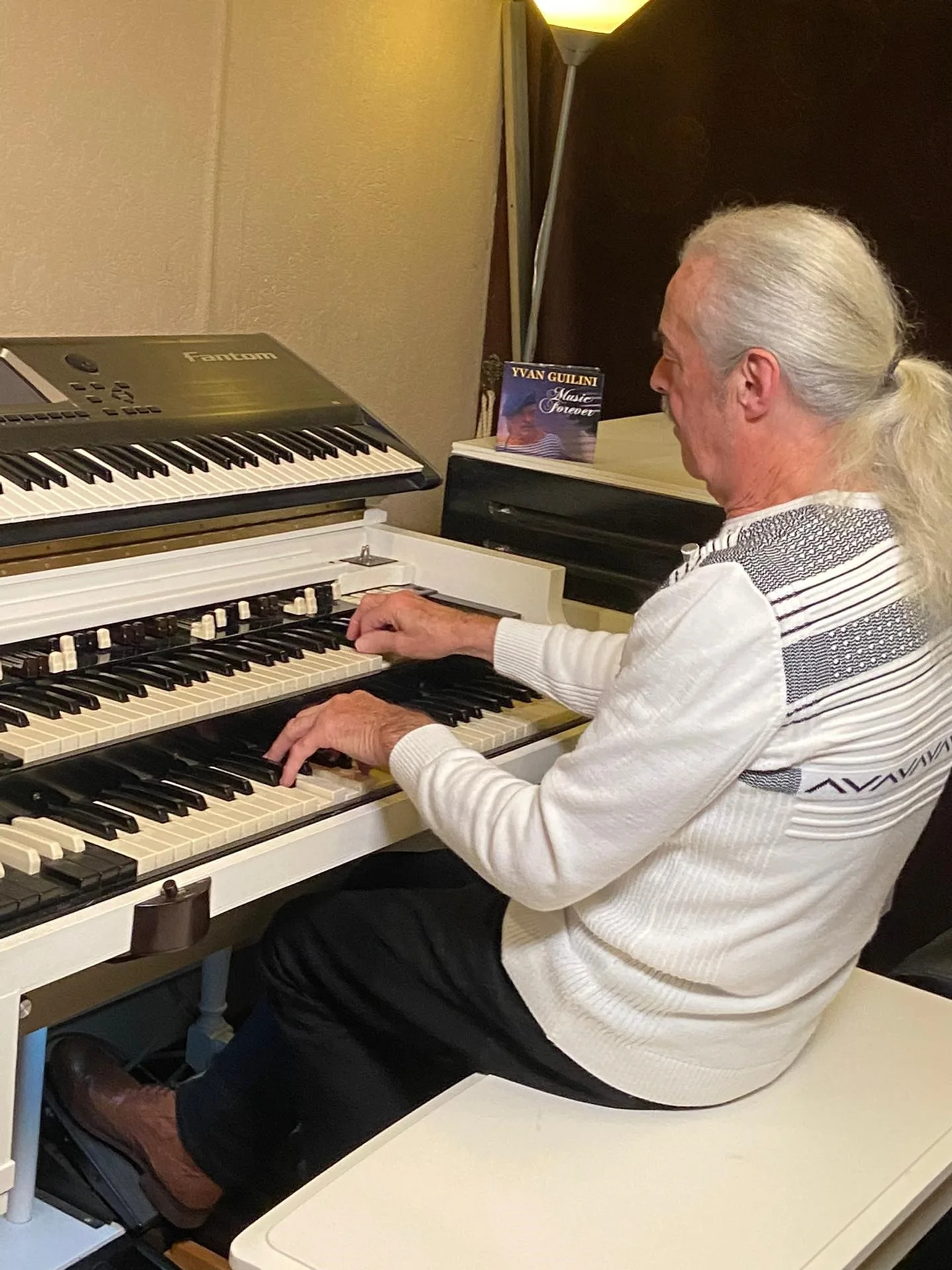 Instrumentalist Yvan Guilini hipper dan ooit