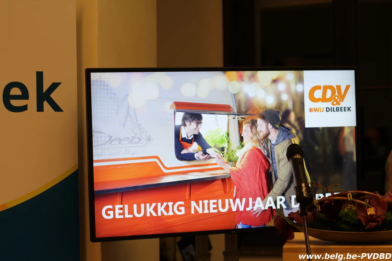 Succesvolle Nieuwjaarsreceptie CDenV Dilbeek