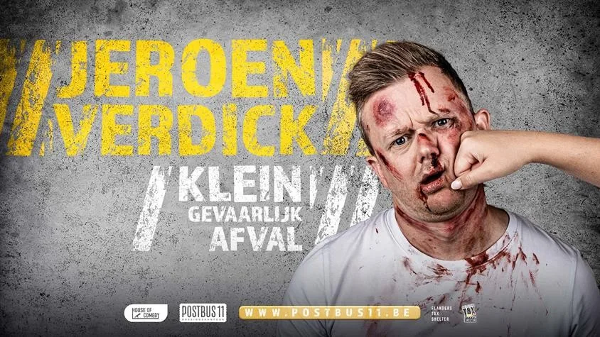 Jeroen Verdick kondigt laatste voorstelling Klein Gevaarlijk Afval aan