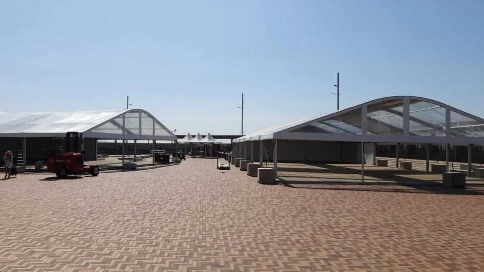 Retro Sur Mer Wenduine is dit weekend (gedeeltelijk) overdekt!