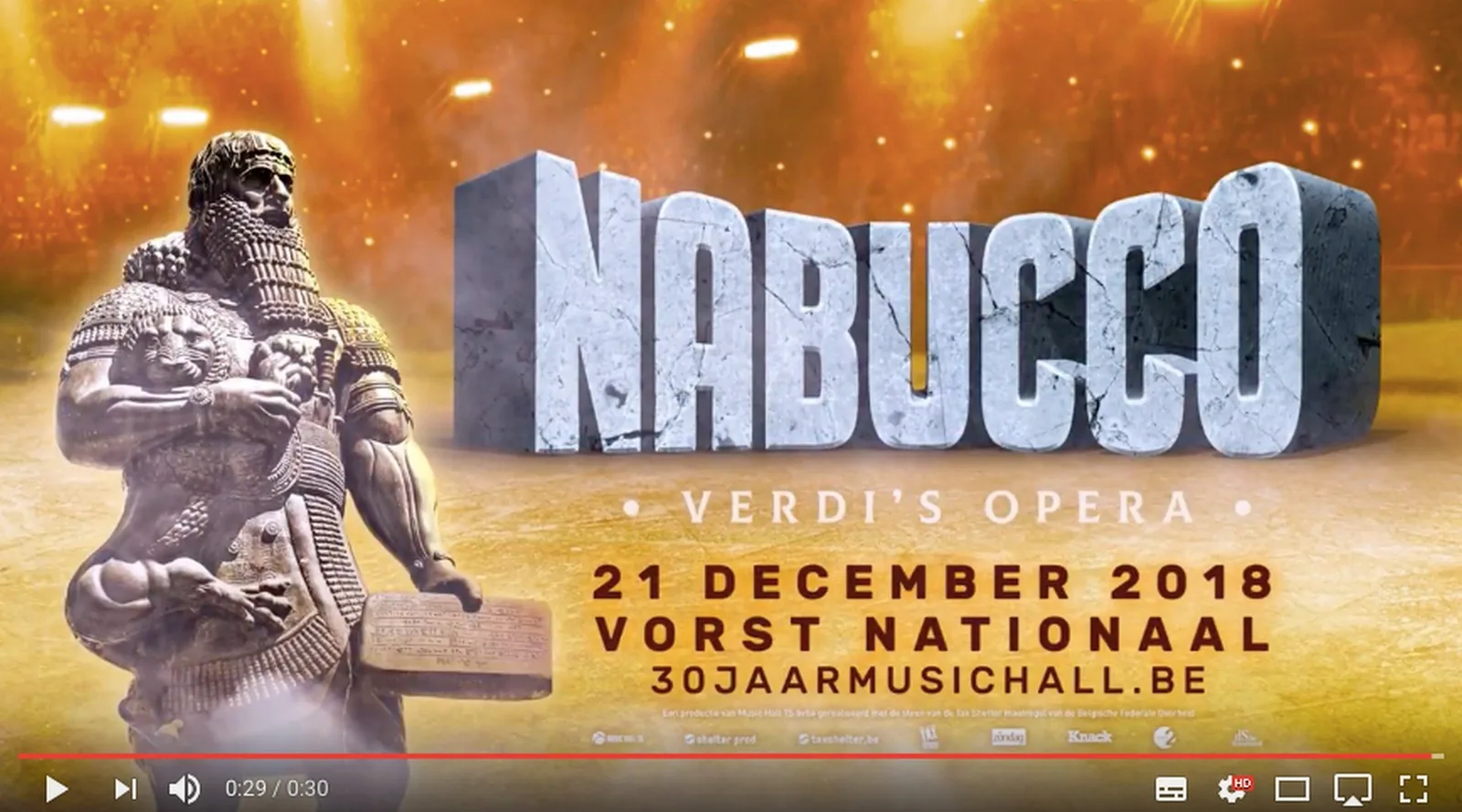 Christophe Deborsu debuteert in ‘Nabucco’ in Vorst Nationaal