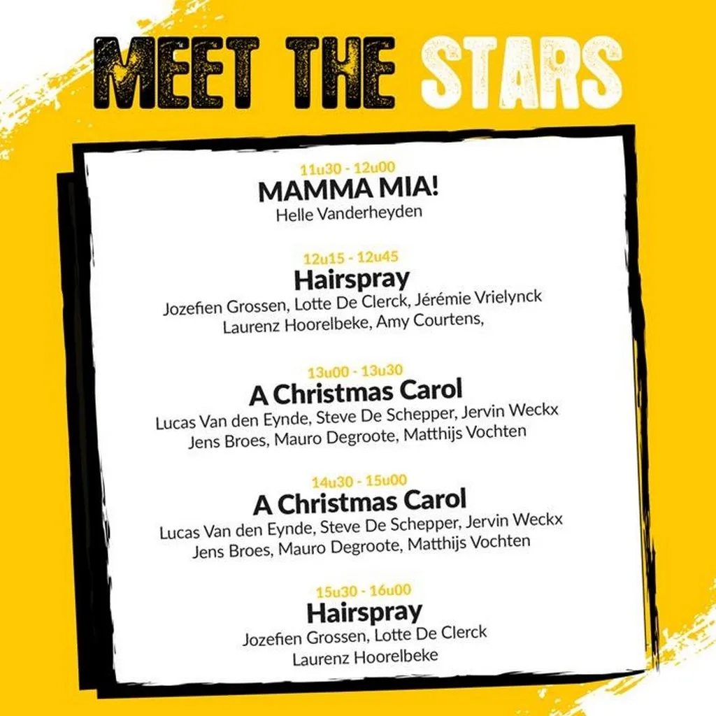 Sterrenparade op Gentse Cultuurmarkt!