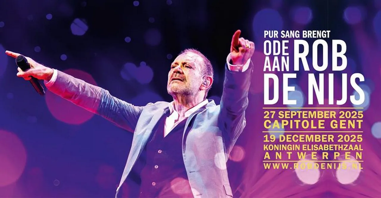 ‘Pur Sang brengt ode aan Rob De Nijs'-concerten Udo en Maarten Peters tekenen opnieuw present