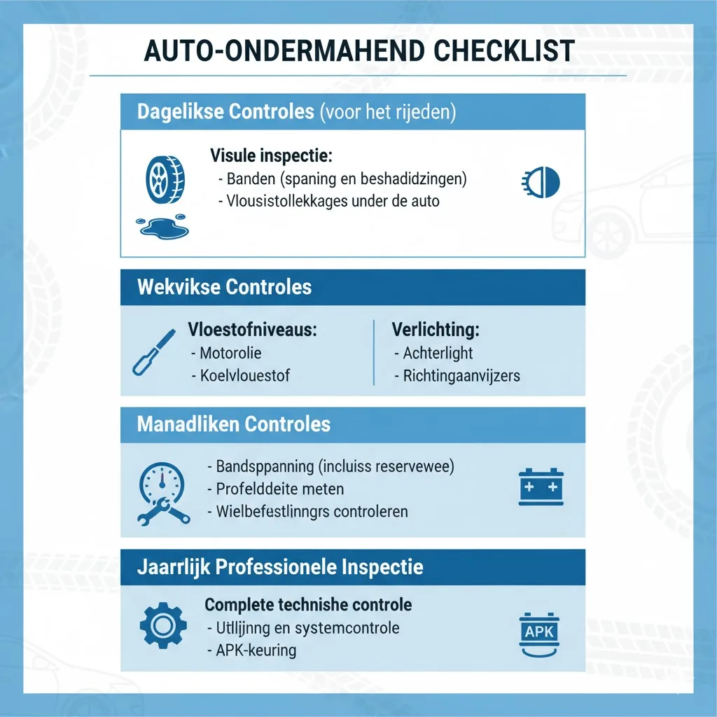 Het belang van maandelijkse auto-inspecties voor uw veiligheid