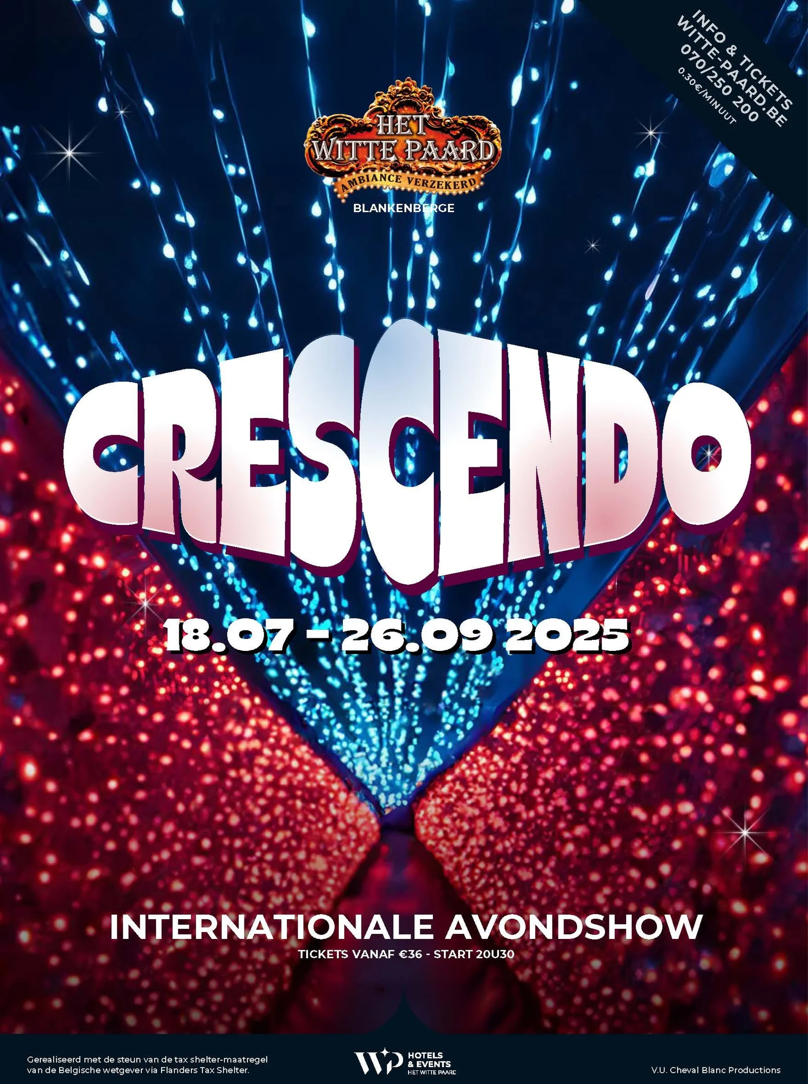 Het Witte Paard gaat ‘CRESCENDO’ voor internationale zomershow 2025