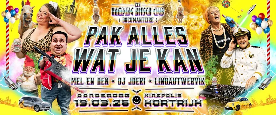 Kamping Kitsch Club viert 15de verjaardag met een unieke, authentieke documanteire