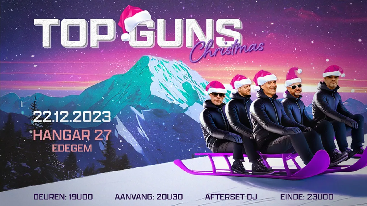 Top Guns geeft kerstconcert in Edegem