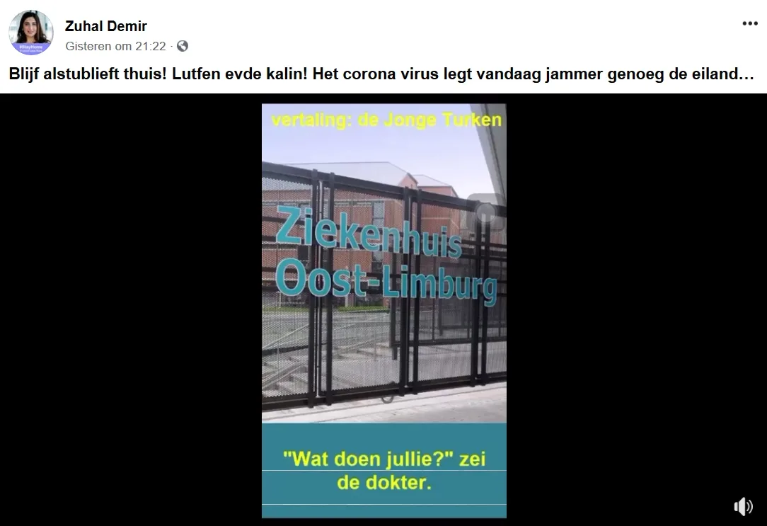 De helft van de coronapatienten in ziekenhuis Oost-limburg zijn van Turkse origine