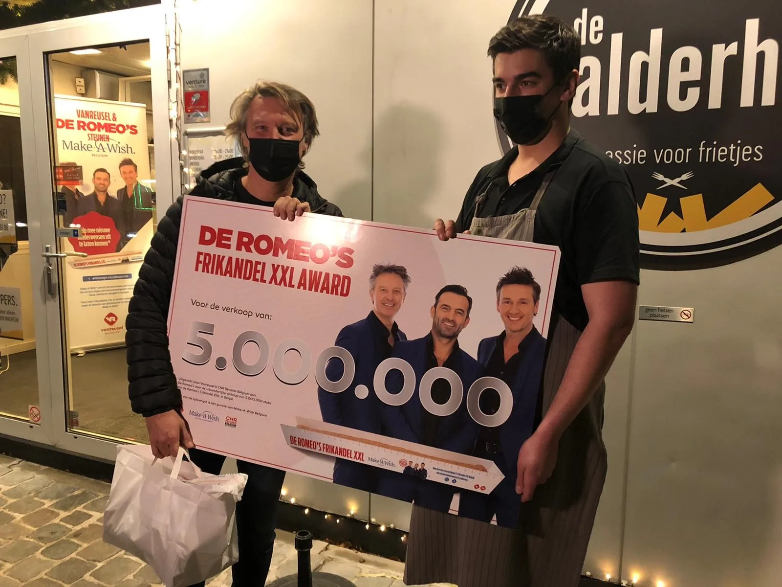 Een speciale award voor ‘De Romeo’s Frikandel XXL’-en