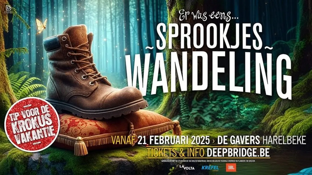 De Gavers wordt vanaf 21 februari groot sprookjesbos voor ‘Er Was Eens…een Sprookjeswandeling’