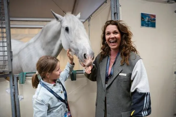 CAVALLUNA Siska Schoeters met dochter