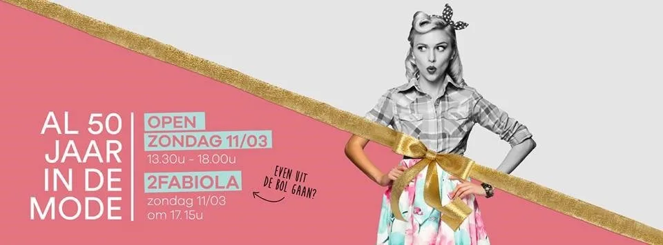 Shopping 1 Genk trakteert zondag op 2Fabiola