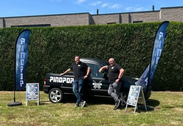 Pinopop Pascal Faes en Karl Berghmans.