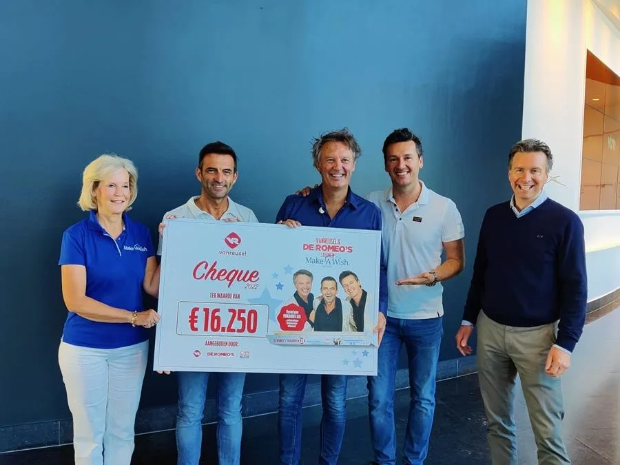 Make-A-Wish ontvangt 16.250 euro