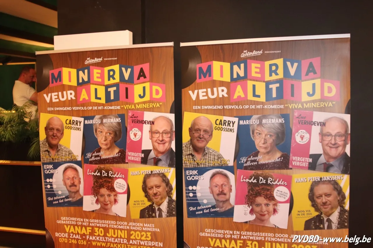 Minerva Veur Altijd de première groot succes