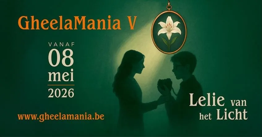 GheelaMania V: ‘Lelie van het Licht’ strijkt vanaf 8 mei 2026 neer aan stadhuis Geel