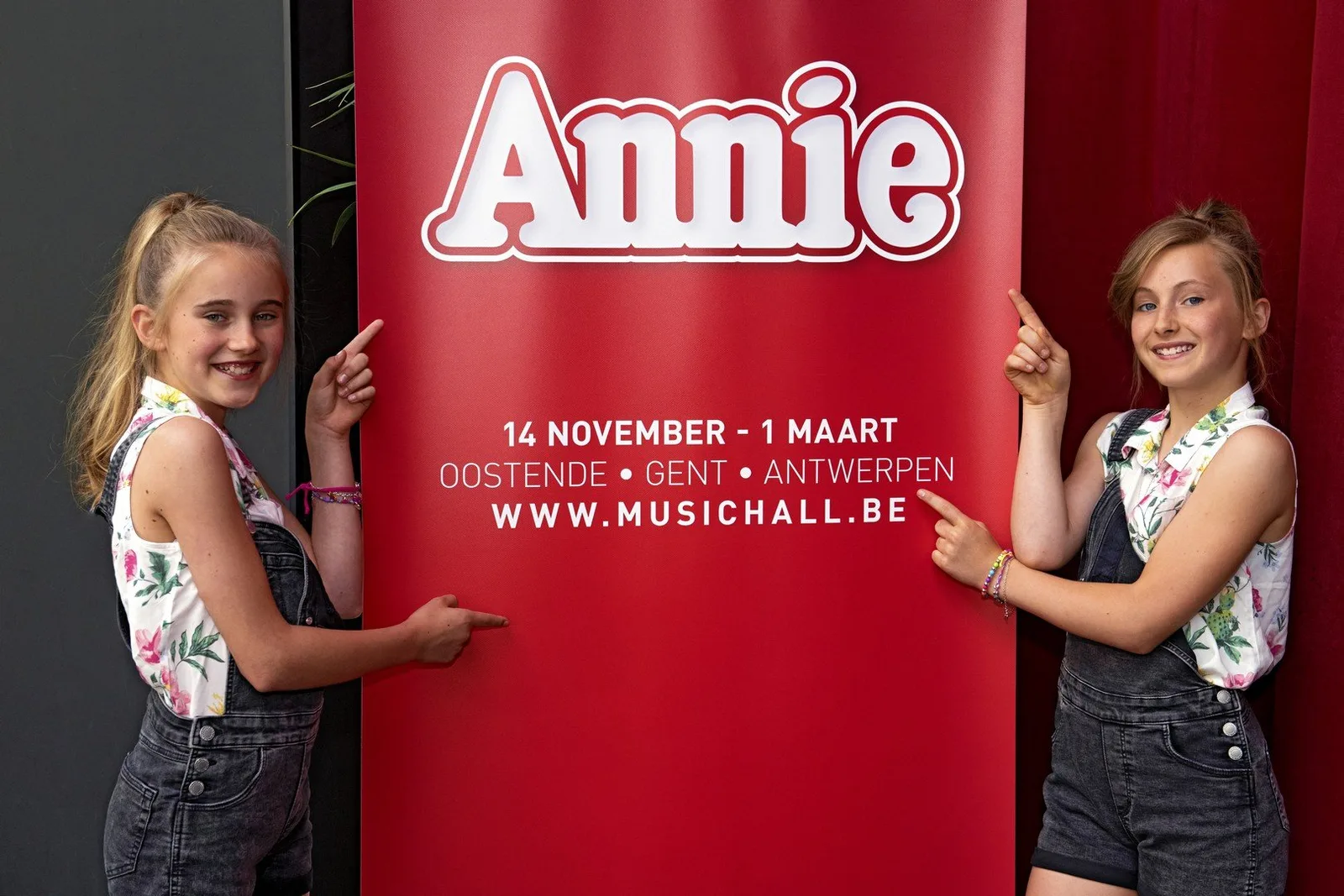 van 14 tot en met 17 november 2019 brengt Music Hall in Kursaal Oostende Annie, de Musical
