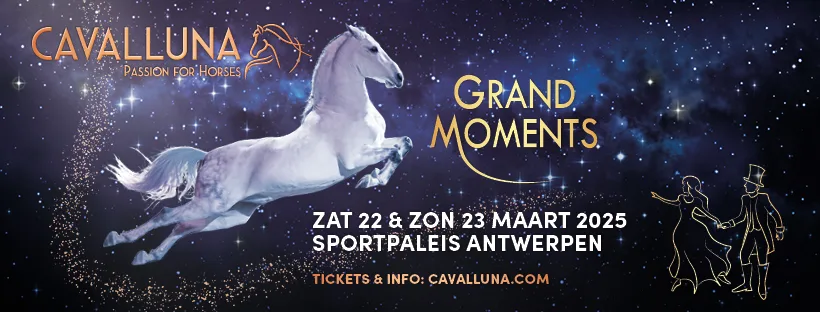 Cavalluna Grand Moments zet Antwerps Sportpaleis in vuur en vlam