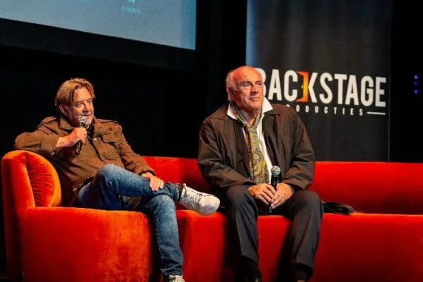 Backstage producties Frank Van Laecke en Herbert Flack Aspe het Slotakkoord