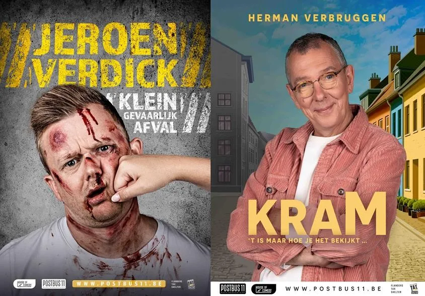 Blue Monday met een flinke dosis comedy van Jeroen Verdick en Herman Verbruggen