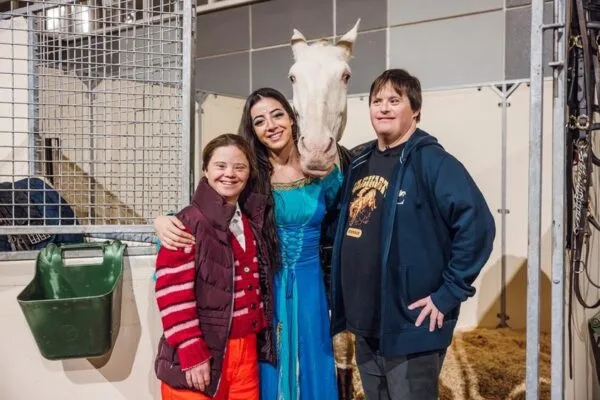 Lore Schueremans en Stijn De Winter bij Inma Salazar