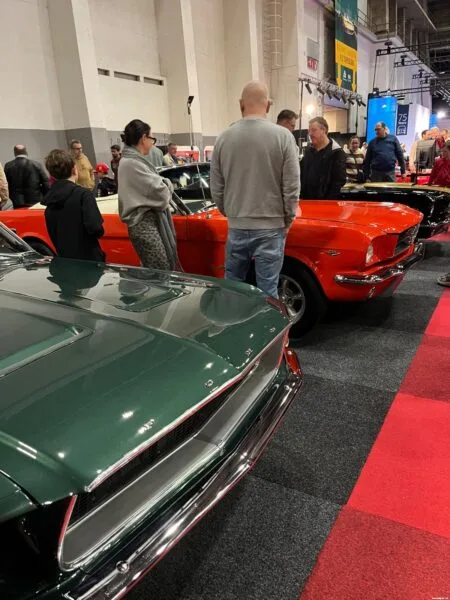 Interclassic show Brussels2025 sfeerbeeld