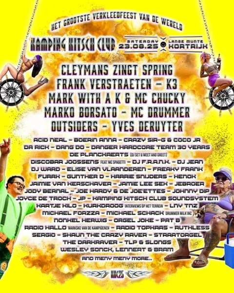 Affiche Kamping Kitch Club Markske