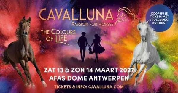 Aankondiging Cavalluna The colours Of Love 2027