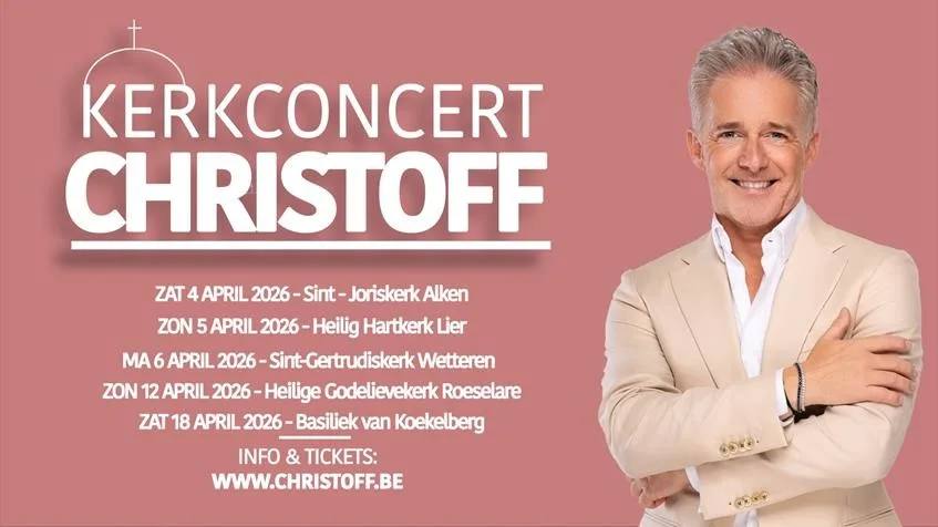 Christoff kleurt paasvakantie met unieke kerkconcerten